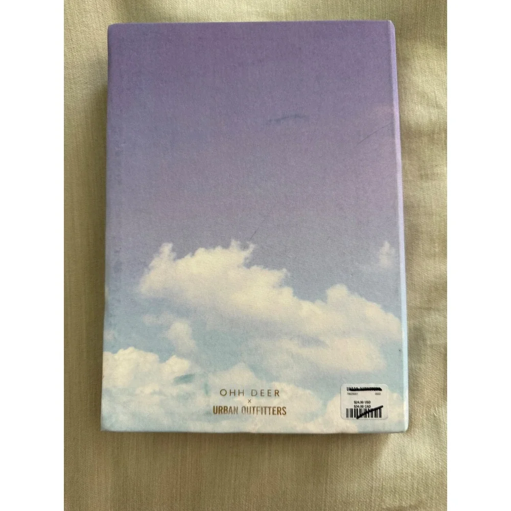 Ohh Deer x Urban Outfitters Daily Planner Cloud Sky Undated Y2K Dreamy Journal